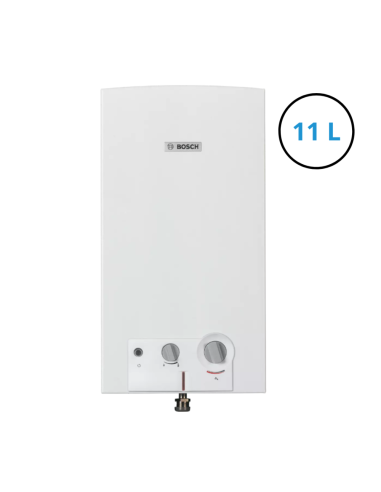 CHAUFFE EAU A GAZ BOSCH 11L HYDRO POWER "Sans installation"