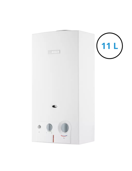 CHAUFFE EAU A GAZ BOSCH 11L ELECTRONIQUE "Sans installation"