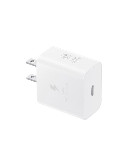 CHARGEUR SAMSUNG 25W C-TO-C AVEC CABLE BLANC