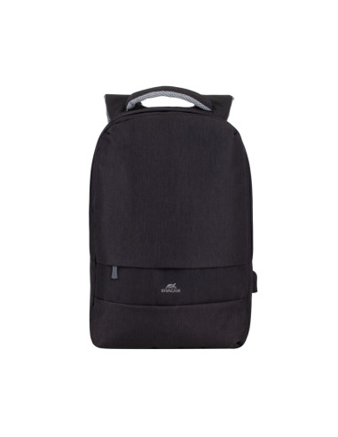 SAC À DOS RIVACASE BLACK AVEC SOURIS
