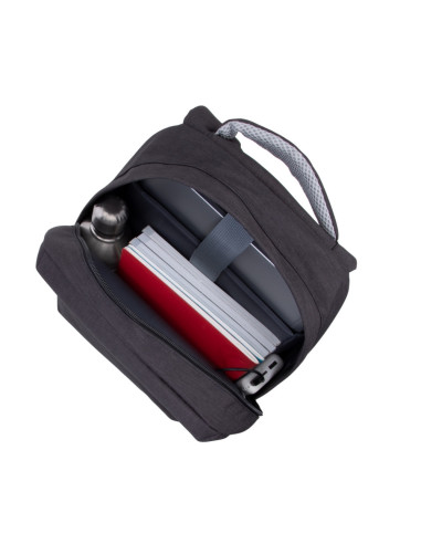 SAC À DOS RIVACASE BLACK AVEC SOURIS