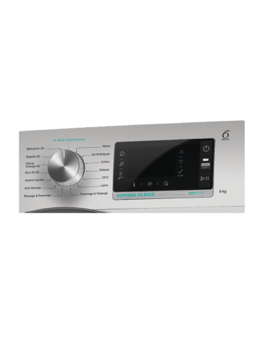MACHINE A LAVER WHIRLPOOL 9KG 1400TRS A+++ ZEN DD SILVER