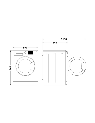 MACHINE A LAVER WHIRLPOOL 9KG 1400TRS A+++ ZEN DD SILVER