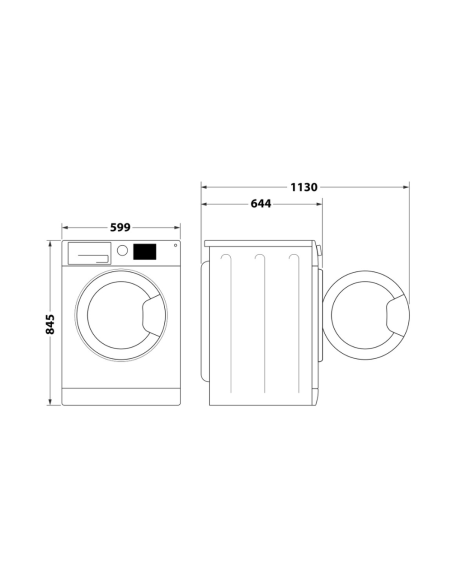 MACHINE A LAVER WHIRLPOOL 9KG 1400TRS A+++ ZEN DD SILVER