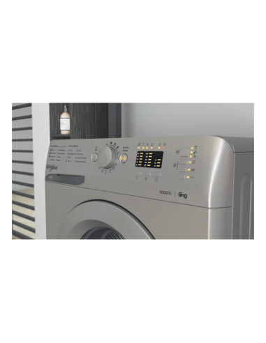MACHINE A LAVER WHIRLPOOL 6KG 1000TR SILVER