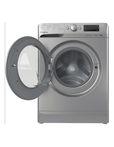 MACHINE A LAVER WHIRLPOOL 8KG 1200TR SILVER
