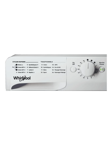 MACHINE A LAVER WHIRLPOOL 8KG 1200TR SILVER