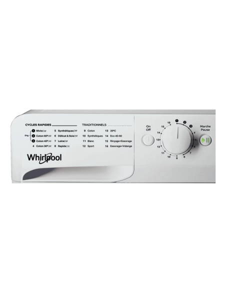 MACHINE A LAVER WHIRLPOOL 8KG 1200TR SILVER