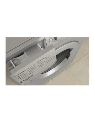 MACHINE A LAVER WHIRLPOOL 8KG 1200TR SILVER