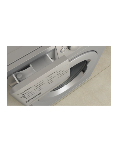 MACHINE A LAVER WHIRLPOOL 8KG 1200TR SILVER