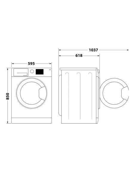 MACHINE A LAVER WHIRLPOOL 8KG 1200TR SILVER