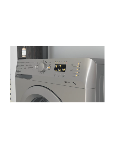 MACHINE A LAVER WHIRLPOOL 7KG 1200TR SILVER