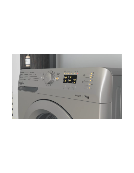 MACHINE A LAVER WHIRLPOOL 7KG 1200TR SILVER