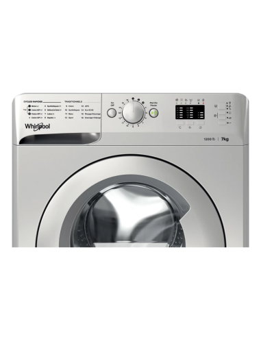 MACHINE A LAVER WHIRLPOOL 7KG 1200TR SILVER