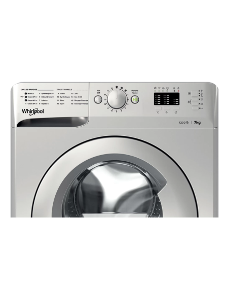 MACHINE A LAVER WHIRLPOOL 7KG 1200TR SILVER