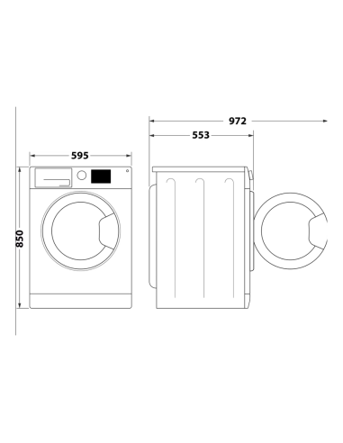 MACHINE A LAVER WHIRLPOOL 7KG 1200TR SILVER