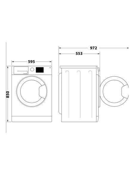 MACHINE A LAVER WHIRLPOOL 7KG 1200TR SILVER