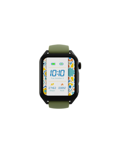MONTRE CONNECTÉE ORYX U-LEAP PRO GREEN-BF-SLC