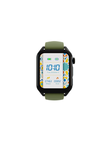 MONTRE CONNECTÉE ORYX U-LEAP PRO GREEN-BF-SLC