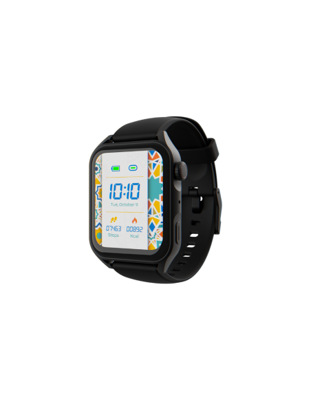 MONTRE CONNECTÉE ORYX U-LEAP PRO BLACK-BF-SLC