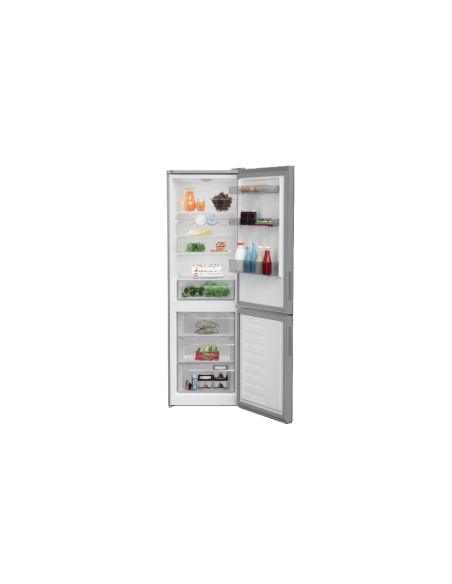 REFRIGERATEUR WHIRLPOOL COMBINE 343L A+ TITANIUM INOX