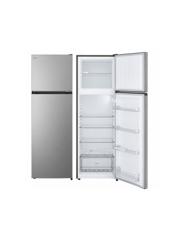 REFRIGERATEUR LG 2 PORTES STATIQUE 275L NET INOX