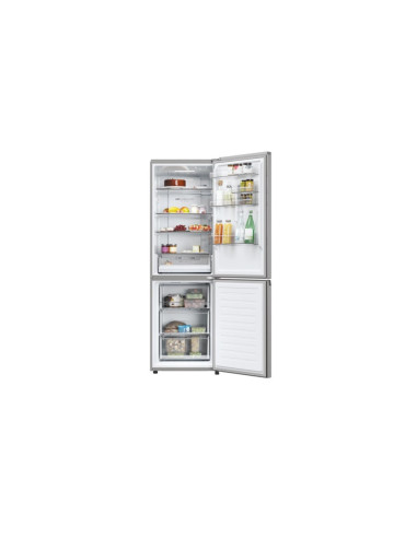 REFRIGERATEUR HAIER COMBINE 341L 2D 60 SERIE 3 INOX