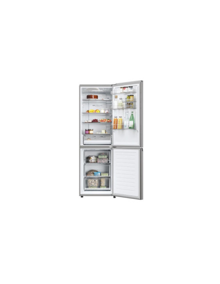 REFRIGERATEUR HAIER COMBINE 341L 2D 60 SERIE 3 INOX
