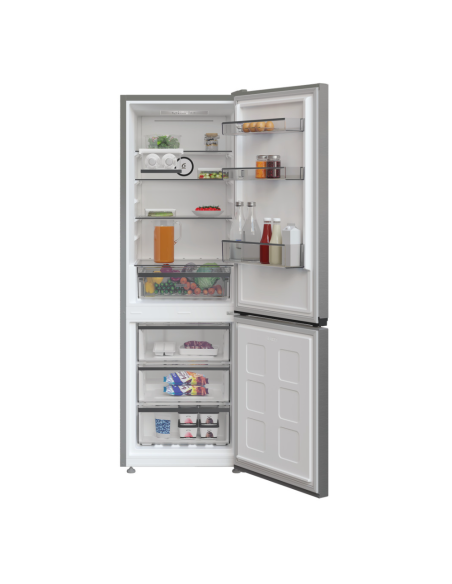 REFRIGERATEUR WHIRLPOOL COMBINE NO FROST 301L INOX