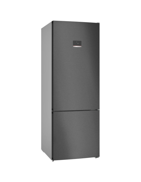 REFRIGERATEUR BOSCH COMBINE 559L INOX NOIR