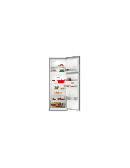 REFRIGERATEUR WHIRLPOOL 2 PORTES 317L POSABLE A+ SILVER