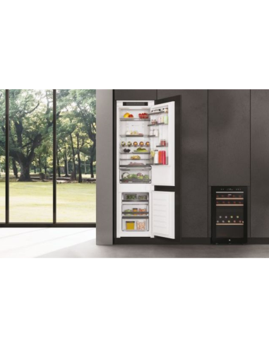 REFRIGERATEUR HAIER ENCASTRABLE 281L  2D 55 SERIE 6 BLANC