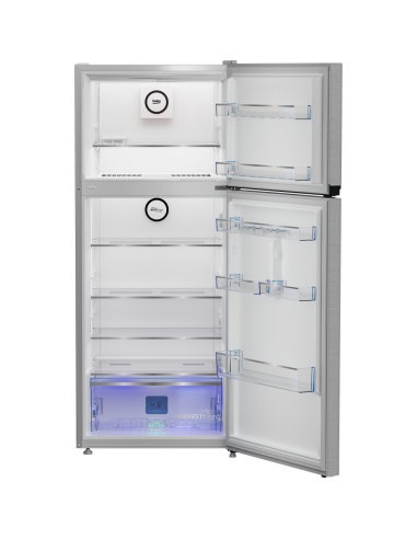 REFRIGERATEUR BEKO 2 PORTES NF A+ 420L SILVER