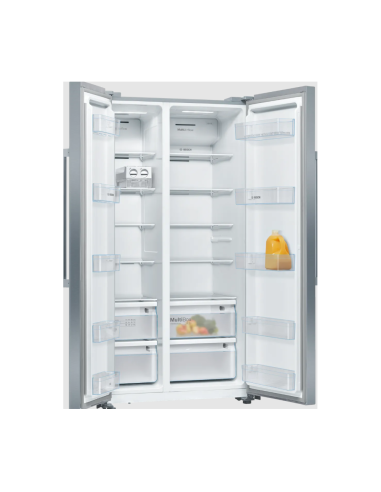 REFRIGERATEUR  BOSCH SIDE BY SIDE 616L AVEC AFF INOX