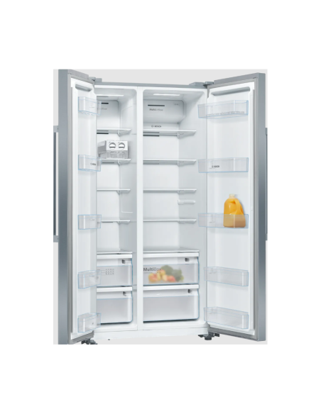 REFRIGERATEUR  BOSCH SIDE BY SIDE 616L AVEC AFF INOX