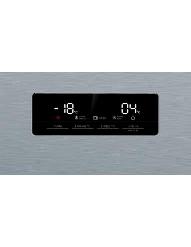 REFRIGERATEUR  BOSCH SIDE BY SIDE 616L AVEC AFF INOX