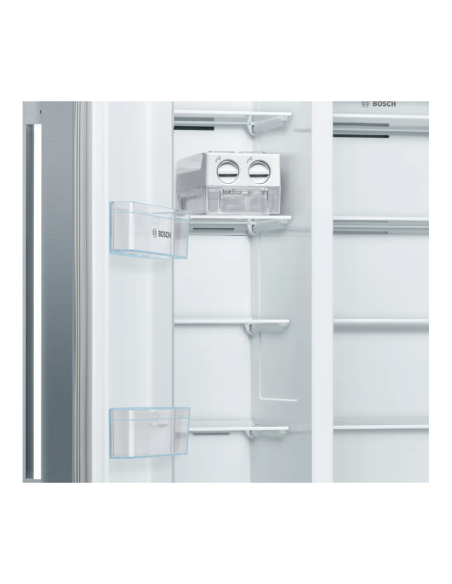 REFRIGERATEUR  BOSCH SIDE BY SIDE 616L AVEC AFF INOX