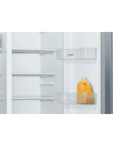 REFRIGERATEUR  BOSCH SIDE BY SIDE 616L AVEC AFF INOX