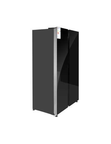 REFRIGERATEUR  SCHNEIDER SIDE BY SIDE 581L NET MIROIR NOIR