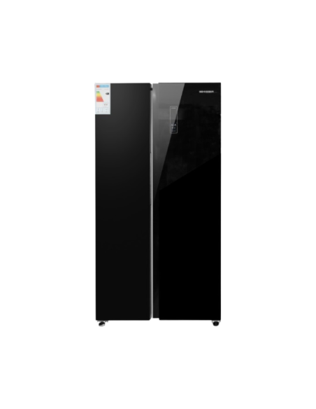 REFRIGERATEUR SCHNEIDER SIDE BY SIDE 521L NET MIROIR NOIR