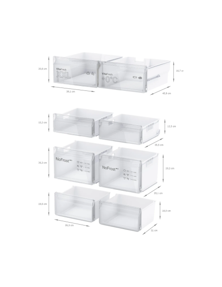 REFRIGERATEUR BOSCH 4 PORTES (FRENCH DOOR) INOX