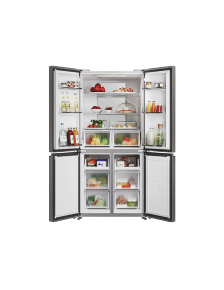 REFRIGERATEUR CANDY  4 PORTES (FRENCH DOOR )  SILVER