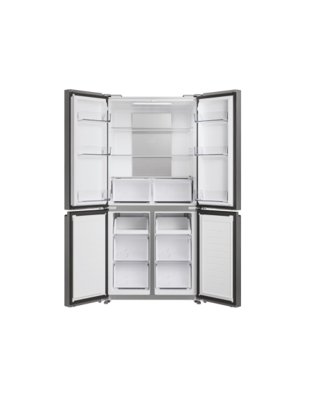 REFRIGERATEUR CANDY  4 PORTES (FRENCH DOOR )  SILVER