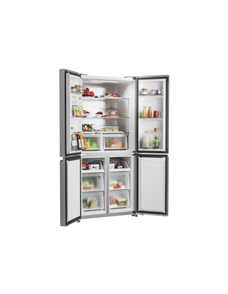 REFRIGERATEUR CANDY  4 PORTES (FRENCH DOOR )  SILVER