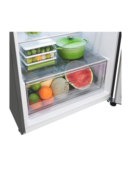 REFRIGERATEUR LG 2 PORTES 272L NET INOX