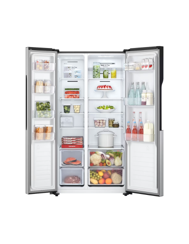 REFRIGERATEUR LG SIDE BY SIDE 423L SILVER
