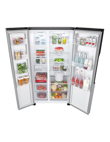 REFRIGERATEUR LG SIDE BY SIDE 423L SILVER