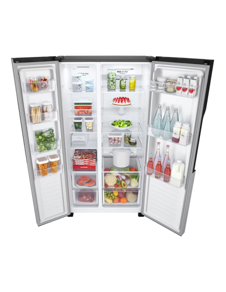 REFRIGERATEUR LG SIDE BY SIDE 423L SILVER