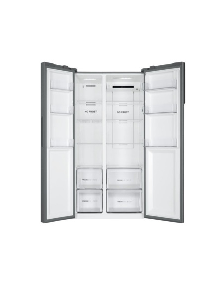 REFRIGERATEUR HAIER SIDE BY SIDE SBS 90 SERIE 3 MULTI AIR FLOW SILVER