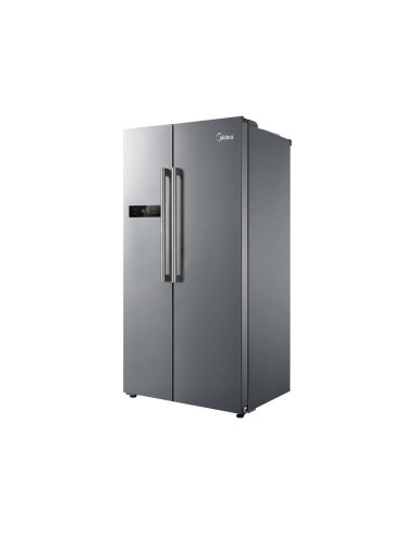 REFRIGERATEUR MIDEA SIDE BY SIDE 530L AVEC AFFICHEUR INOX